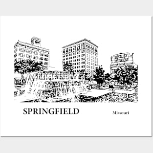 Springfield - Missouri Posters and Art